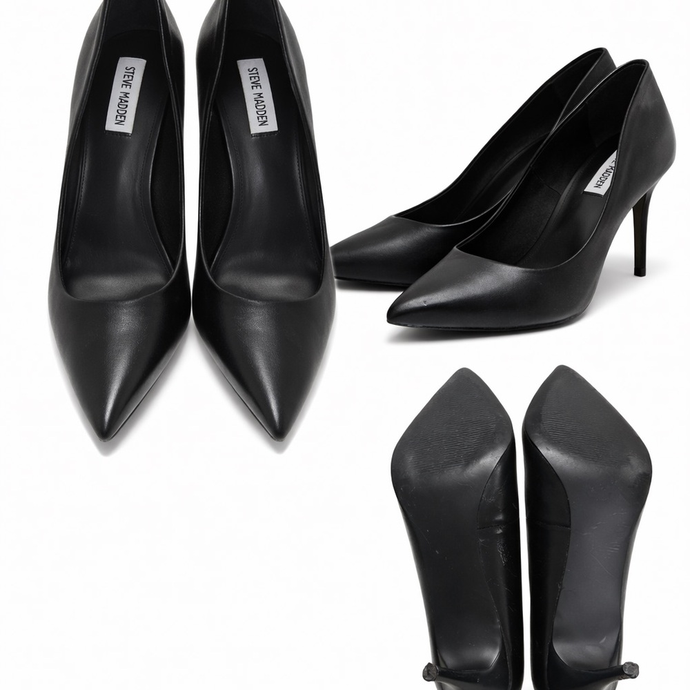 Steve Madden Classic Black Heels